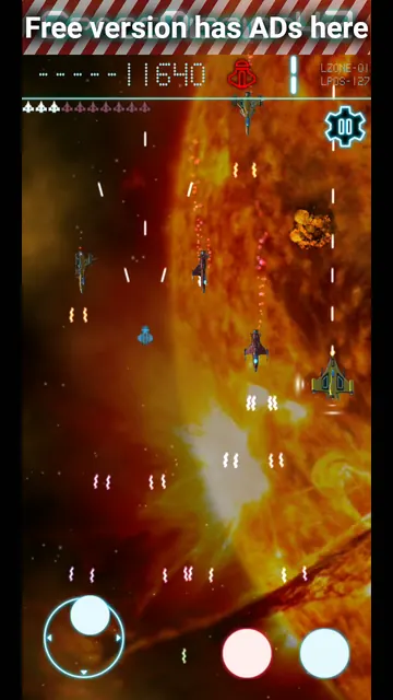 Escaping from the dying star in level 1